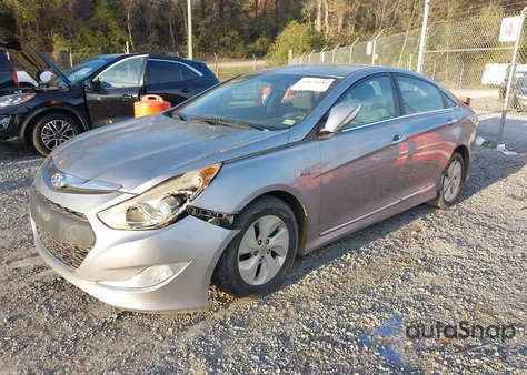 2015 Hyundai Sonata Hybrid из США, поврежденный, VIN KMHEC4A46FA137206